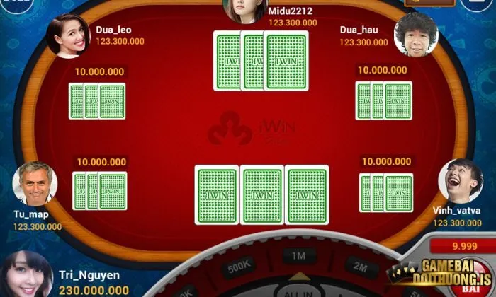 Cào Zowin Mỗi ván bài cần có ít nhất là 2 thành viên trở lên